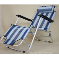 Low beach leisure chair with footrest folded lounge chair prices low